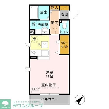 Bell Greenの物件間取画像